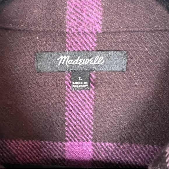 Madewell Rigby Plaid Shirt-Jacket - Picture 4 of 6
